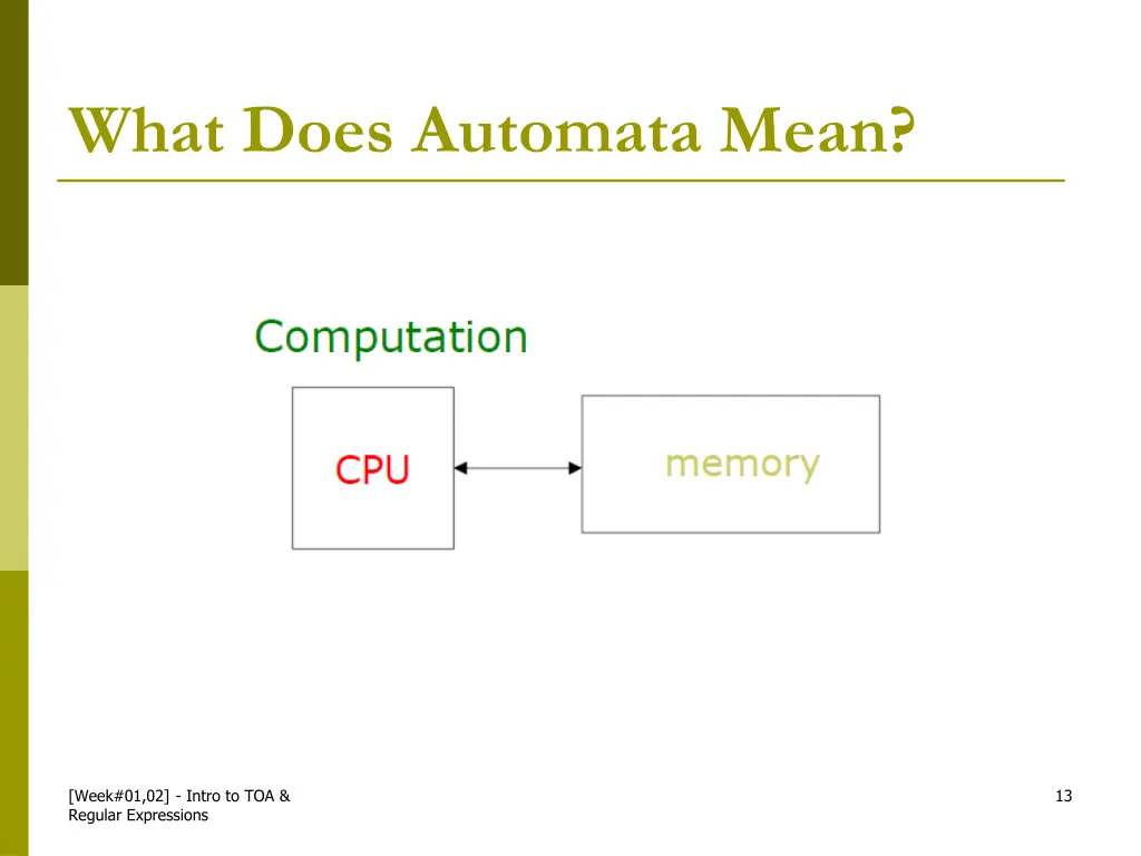 what does automata mean