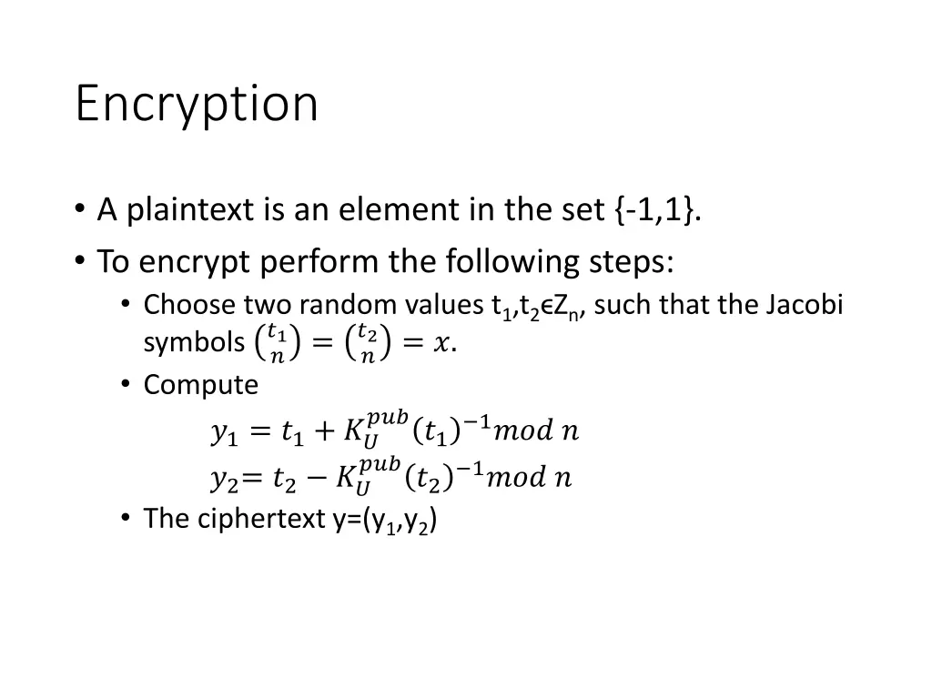 encryption