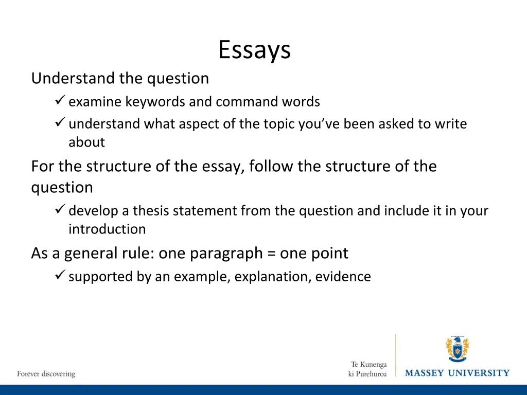 essays 1