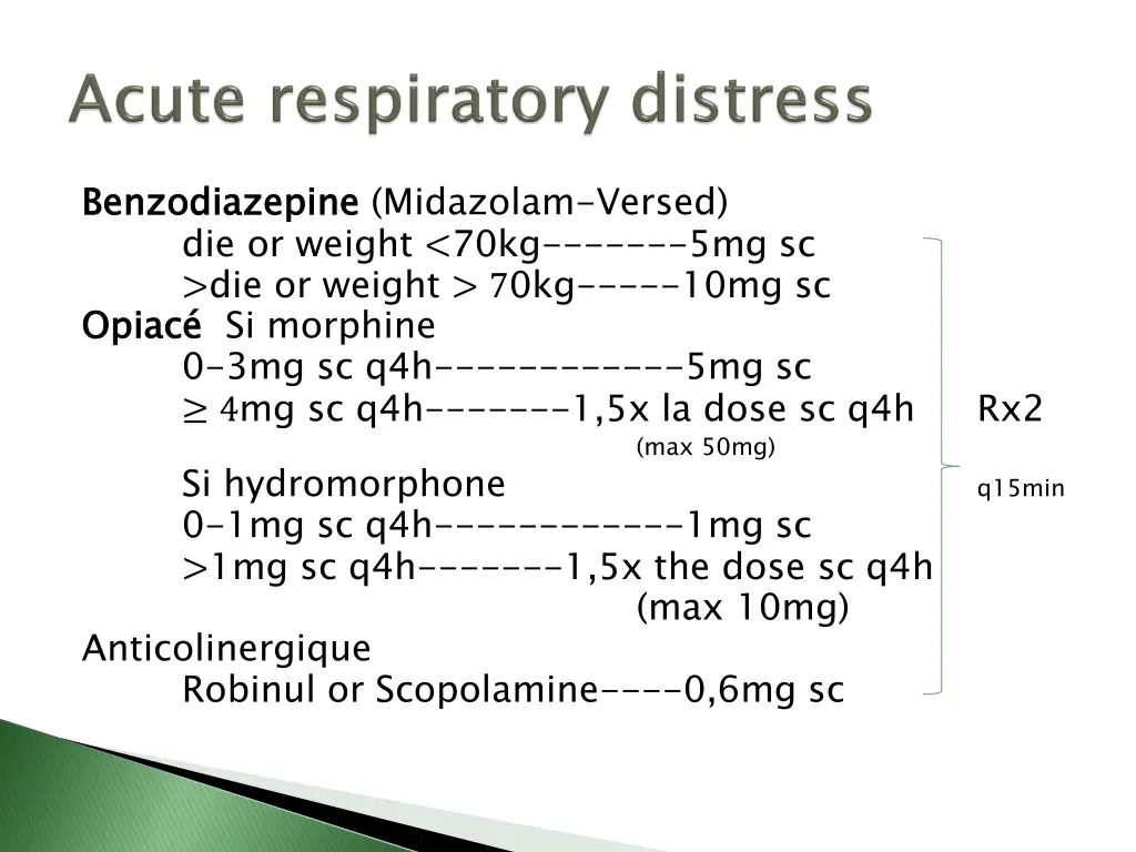 benzodiazepine die or weight 70kg