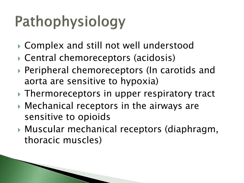 complex and still not well understood central