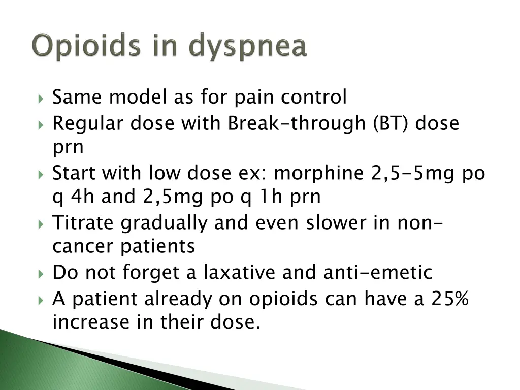 same model as for pain control regular dose with