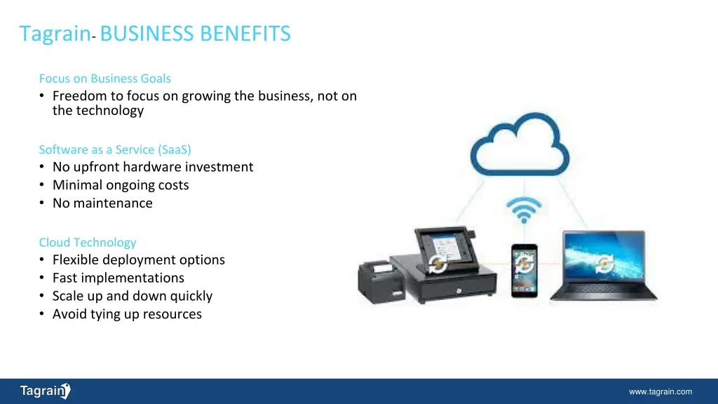 tagrain business benefits