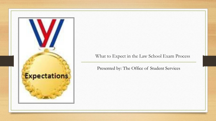 what to expect in the law school exam process