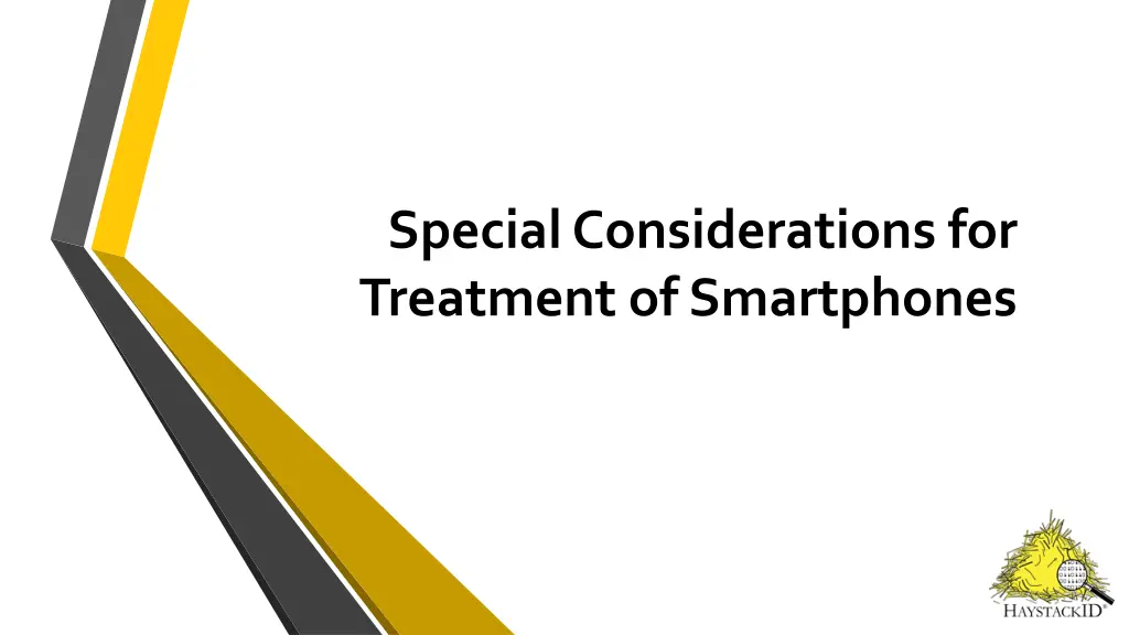 special considerations for treatment