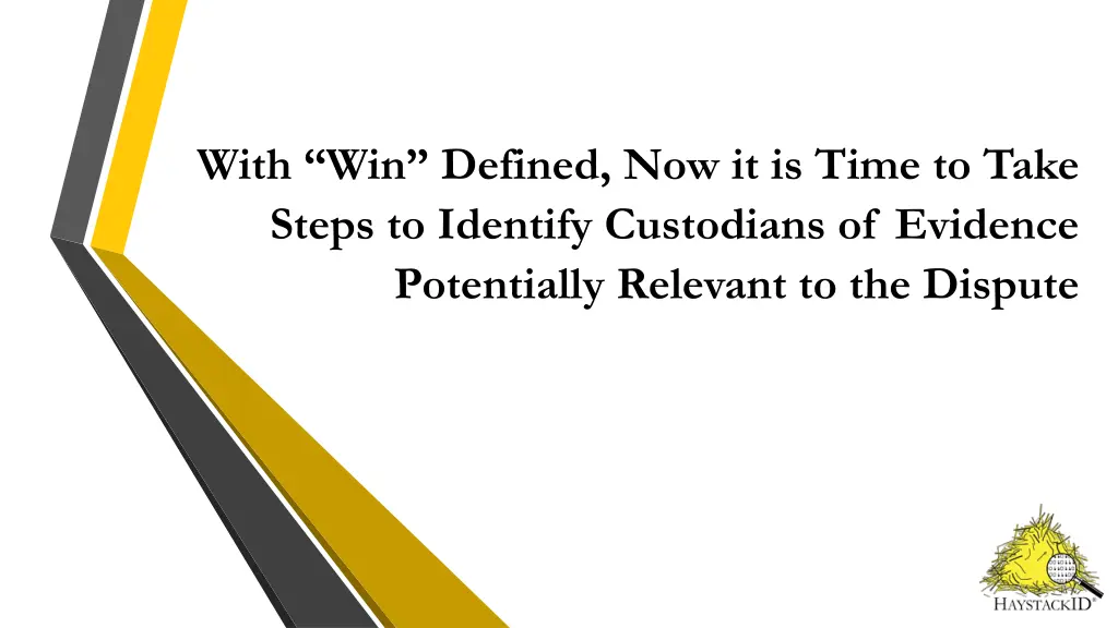 with win defined now it is time to take steps