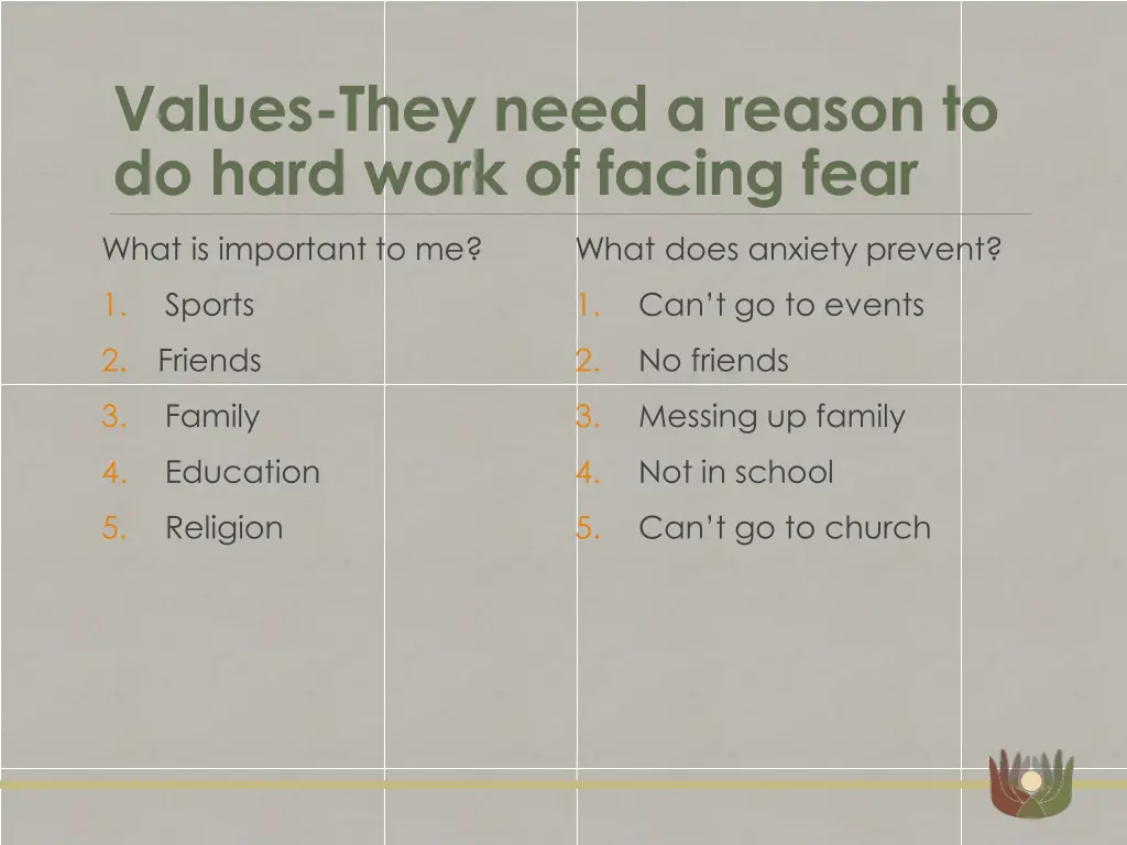 values they need a reason to do hard work