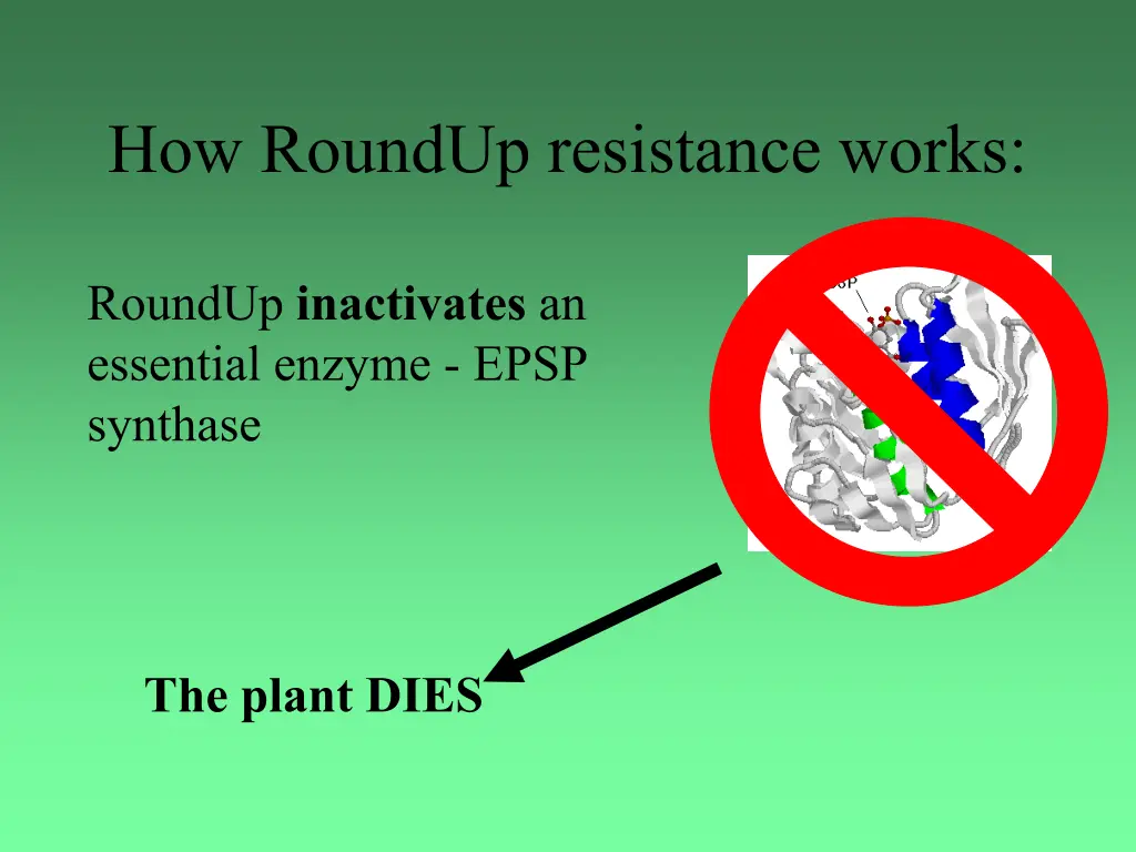 how roundup resistance works 1