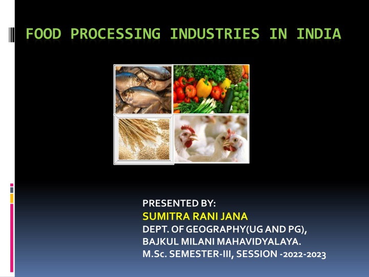 food processing industries in india