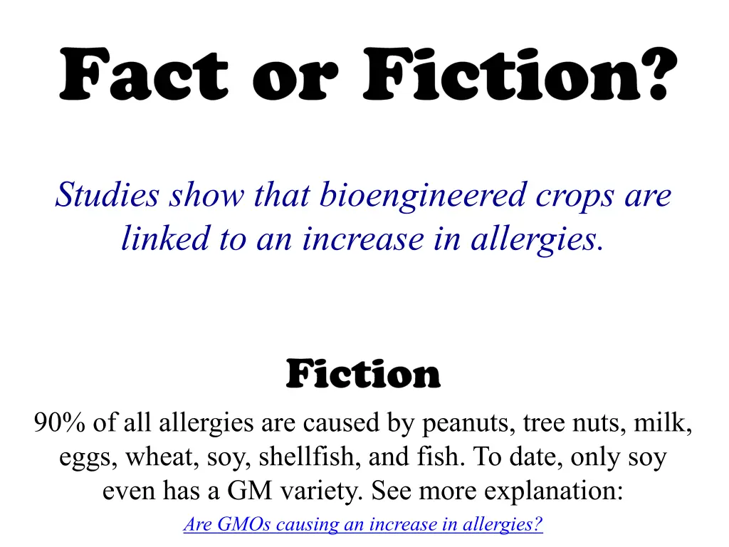 studies show that bioengineered crops are linked