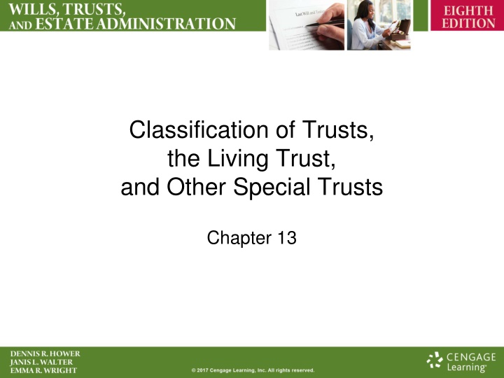 classification of trusts the living trust