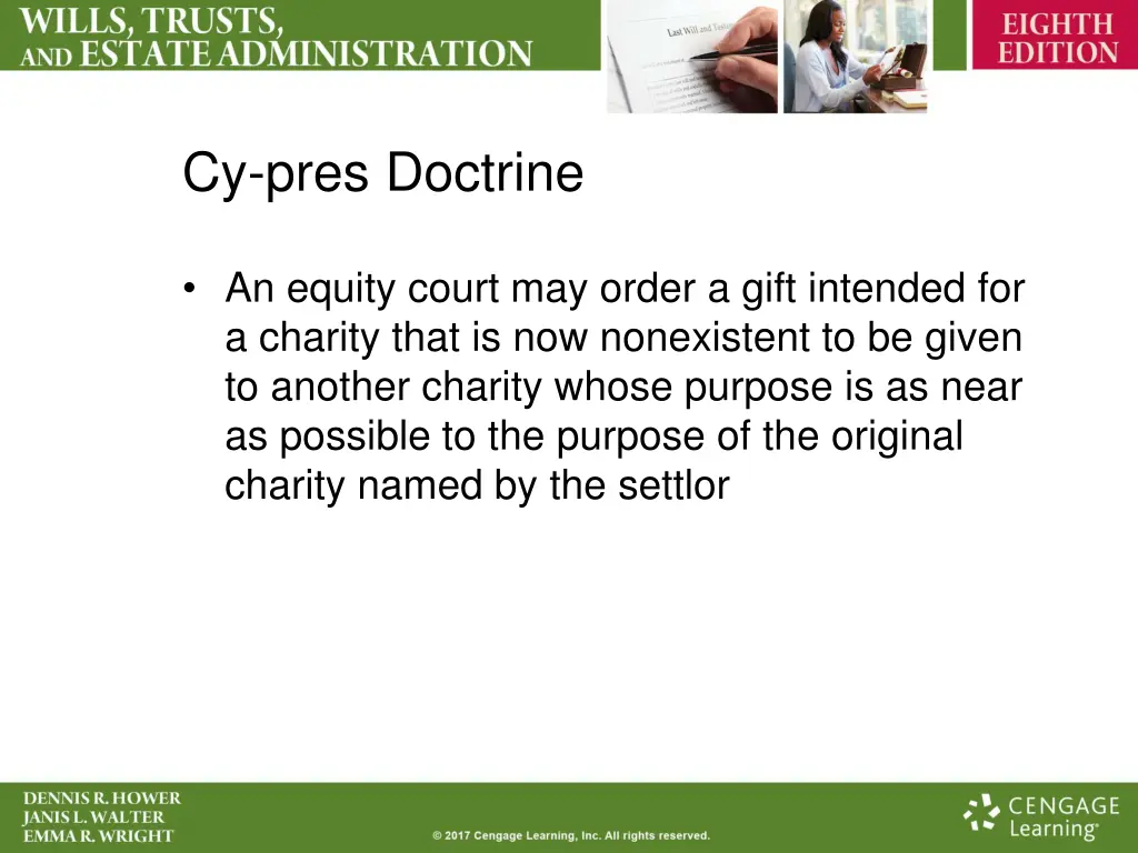 cy pres doctrine