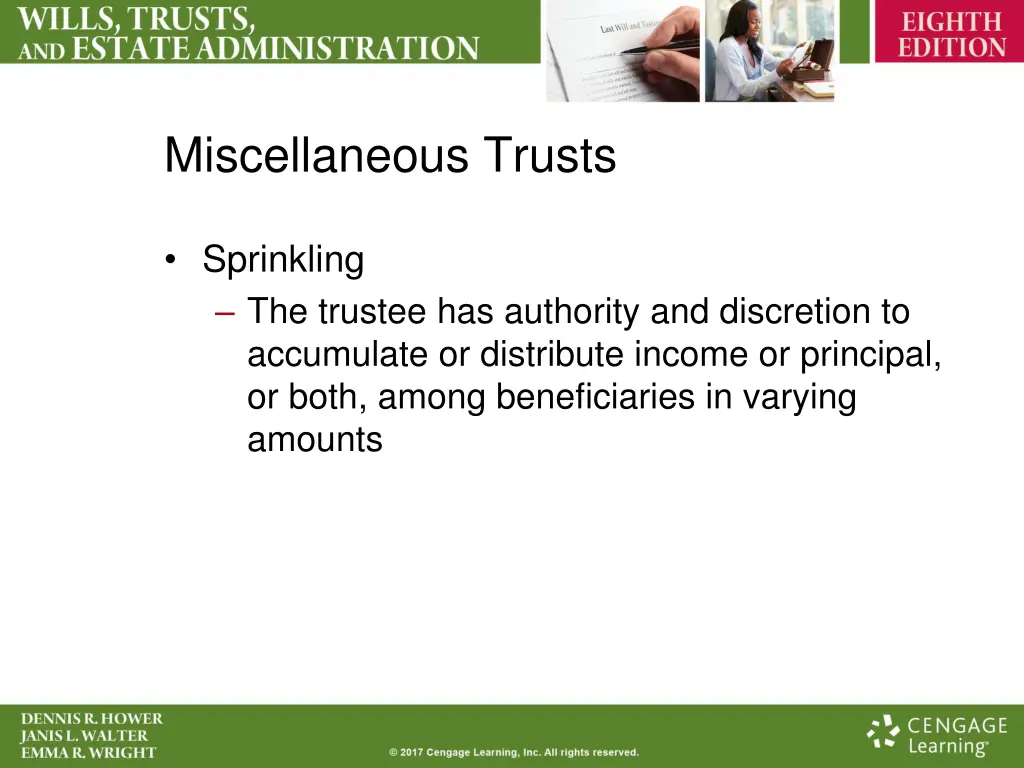 miscellaneous trusts 1