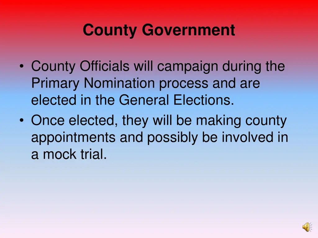 county government