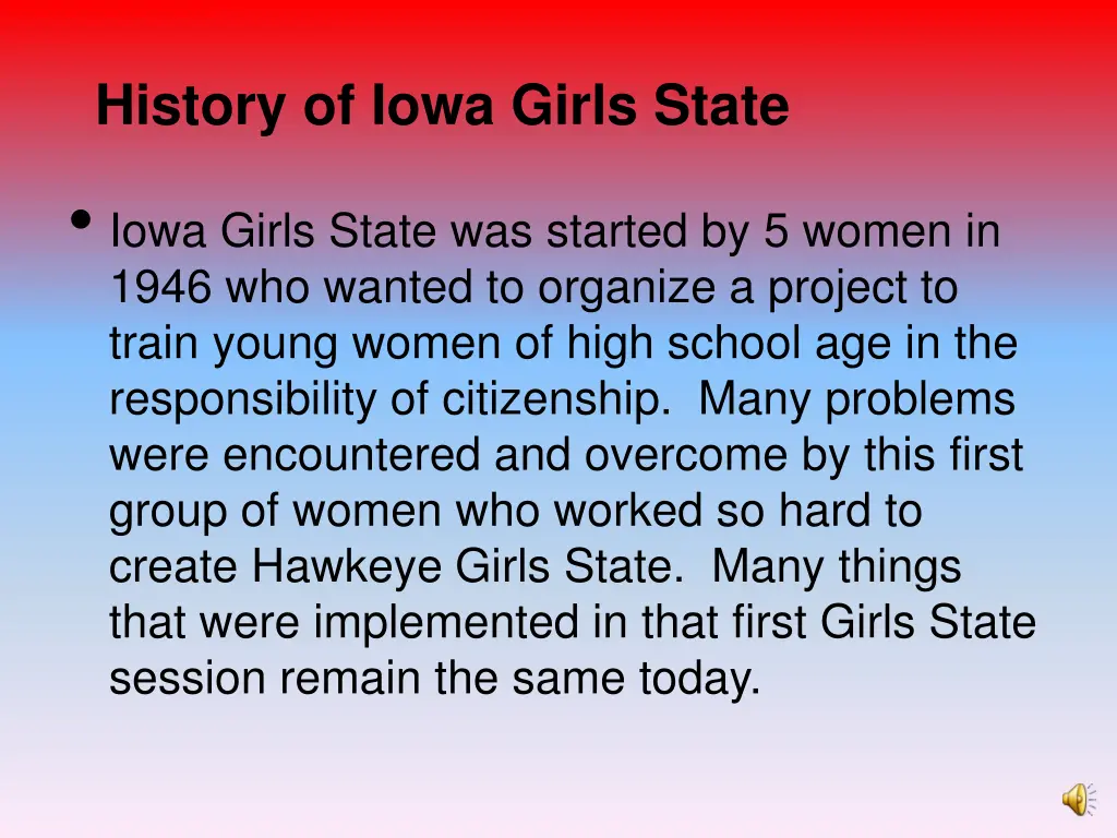 history of iowa girls state iowa girls state