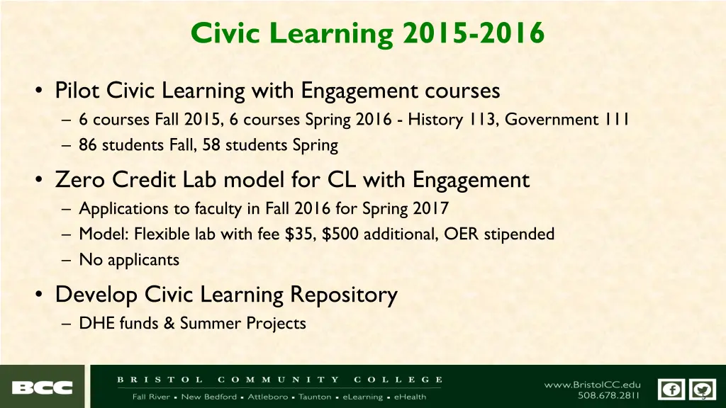 civic learning 2015 2016