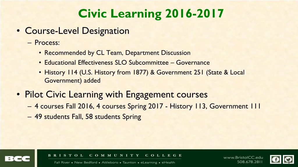 civic learning 2016 2017 1