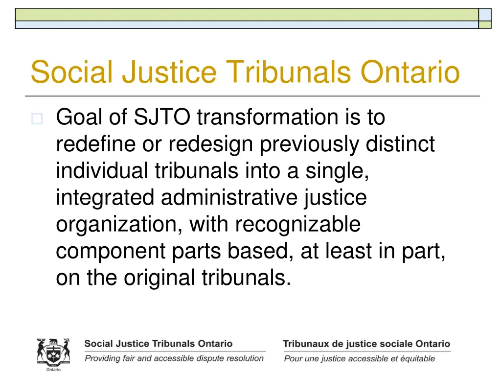 social justice tribunals ontario 1