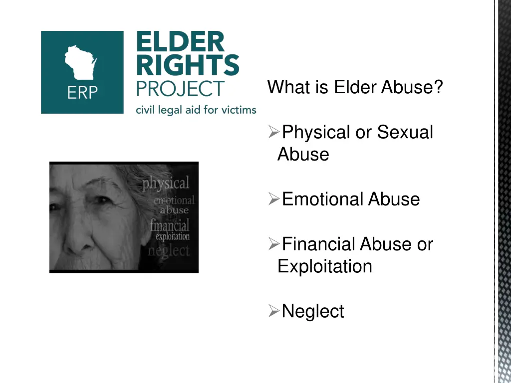 what is elder abuse