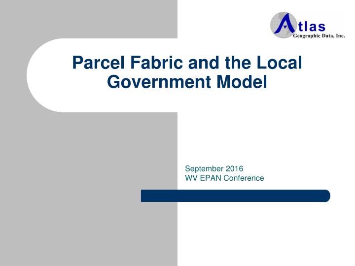 parcel fabric and the local government model