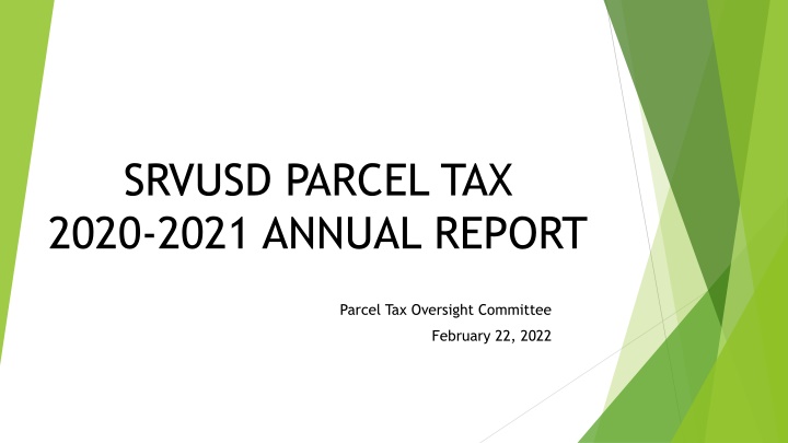 srvusd parcel tax 2020 2021 annual report