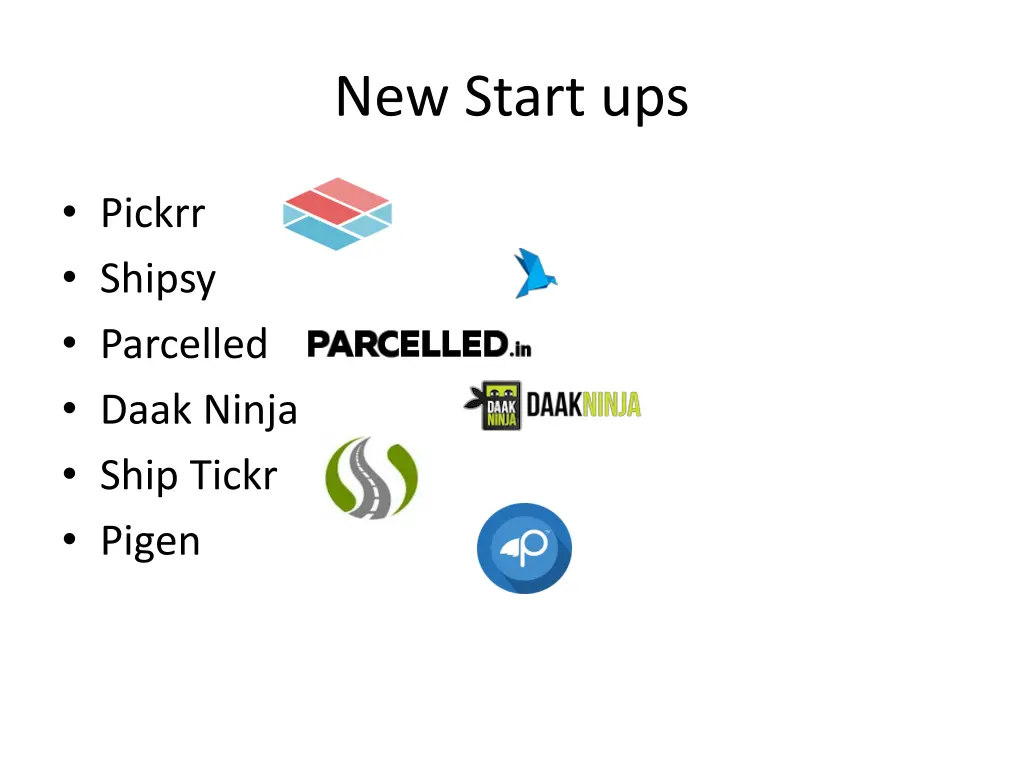 new start ups