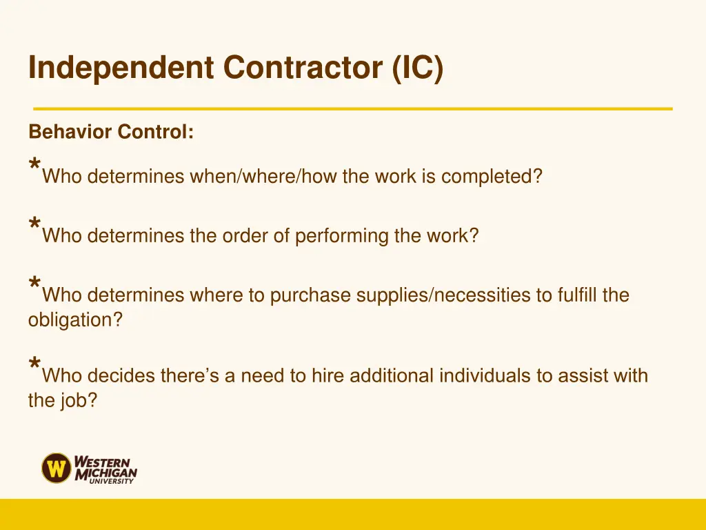 independent contractor ic 2