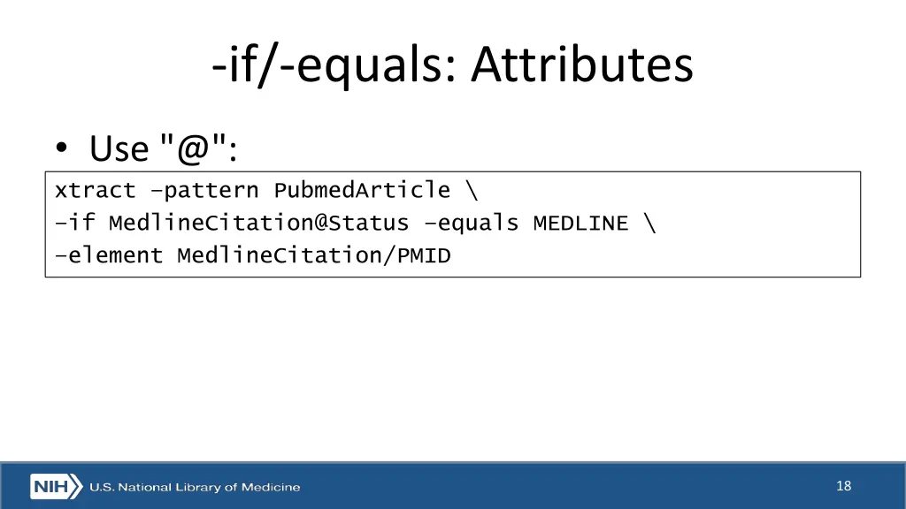 if equals attributes