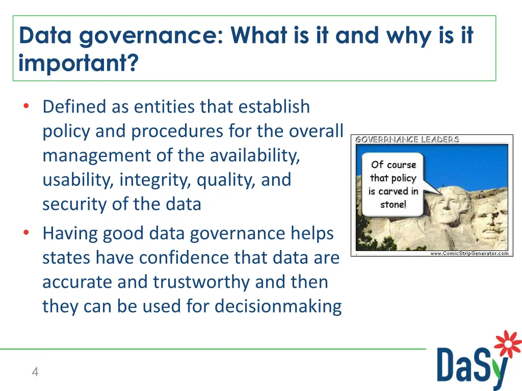 data governance what is it and why is it important