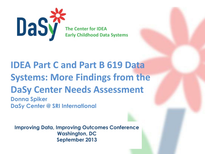 the center for idea early childhood data systems