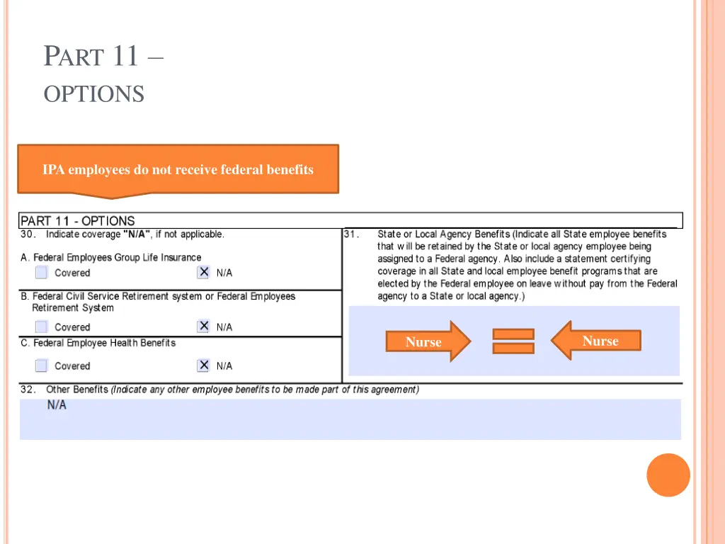 p art 11 options