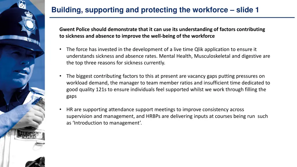 building supporting and protecting the workforce 1