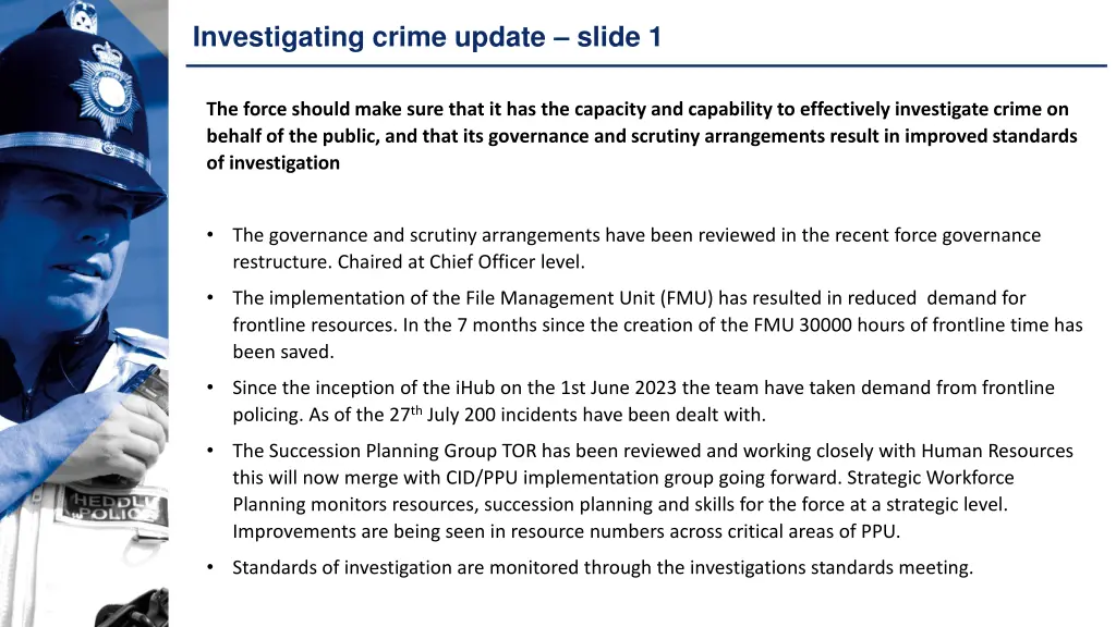 investigating crime update slide 1