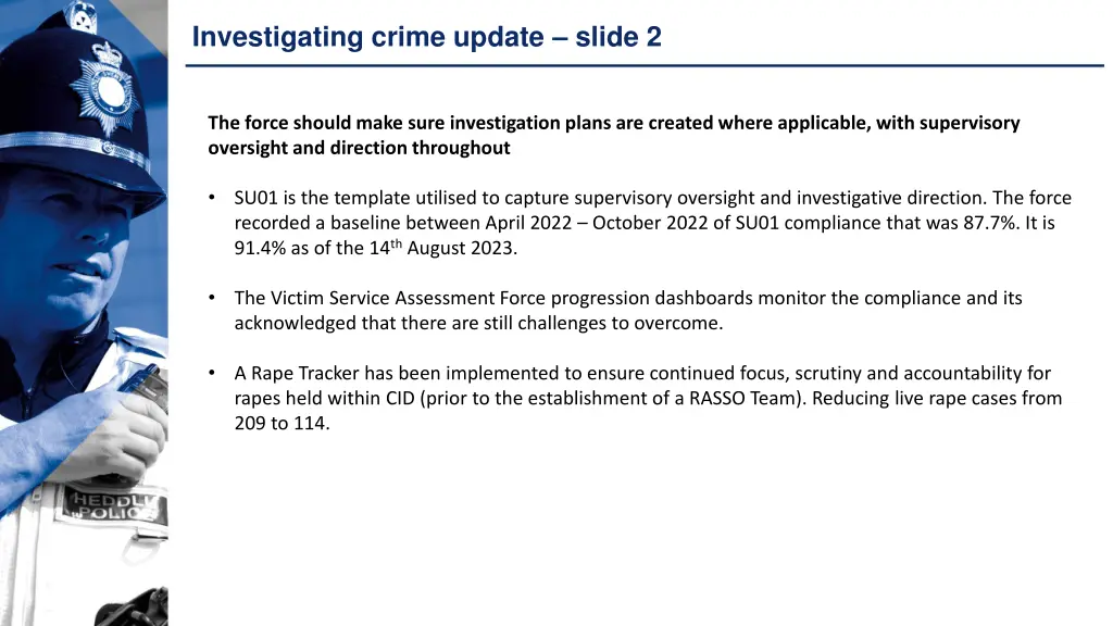 investigating crime update slide 2