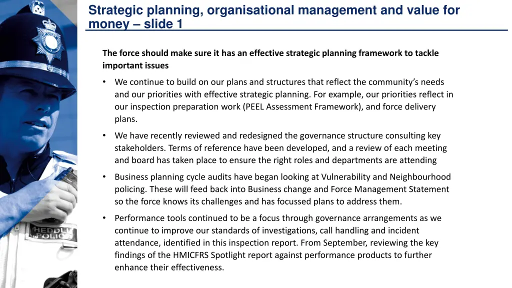 strategic planning organisational management 1