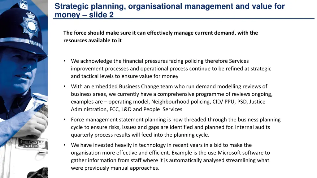 strategic planning organisational management 2