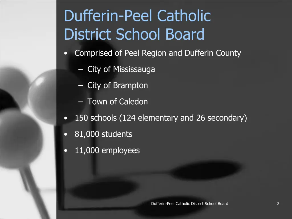 dufferin peel catholic district school board 1