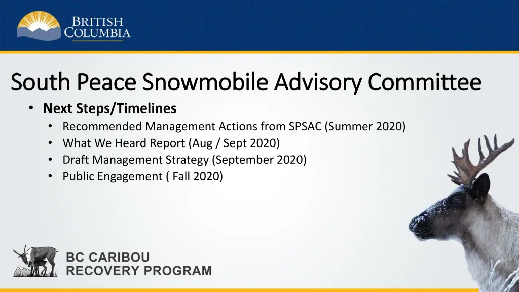 south peace snowmobile advisory committee south 1