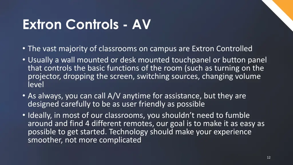 extron controls av