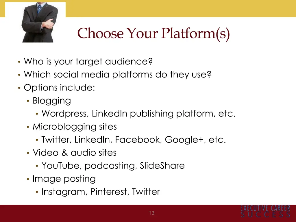 choose your platform s