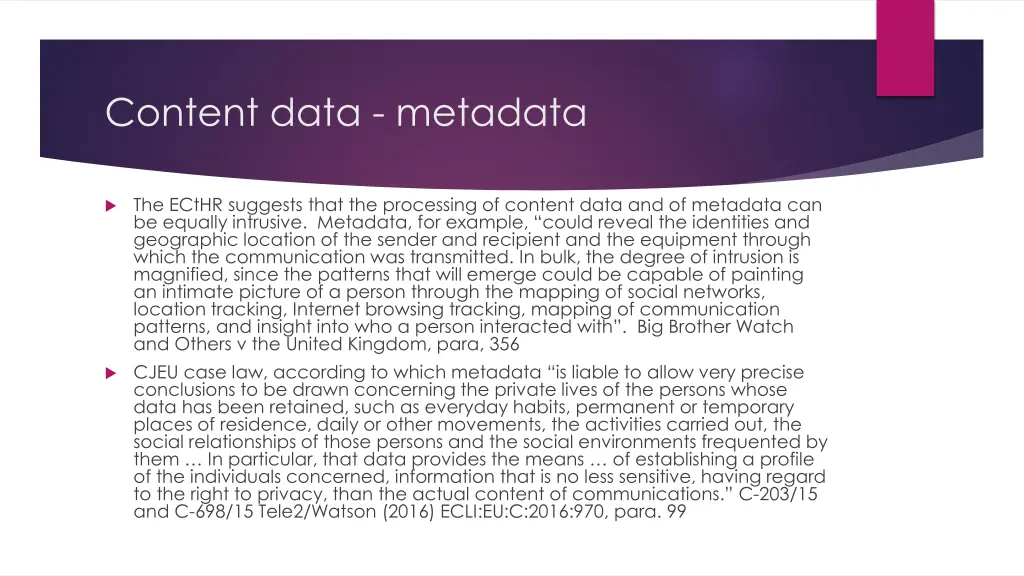 content data metadata