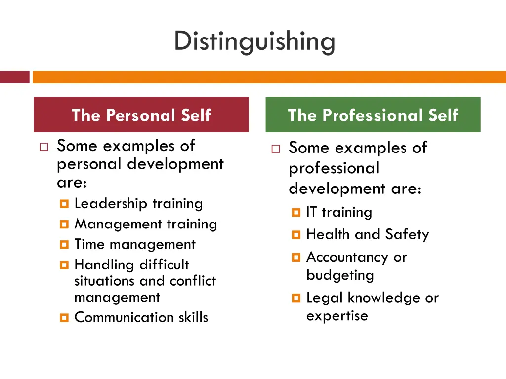 distinguishing 5