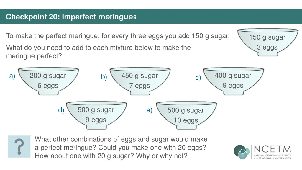 checkpoint 20 imperfect meringues