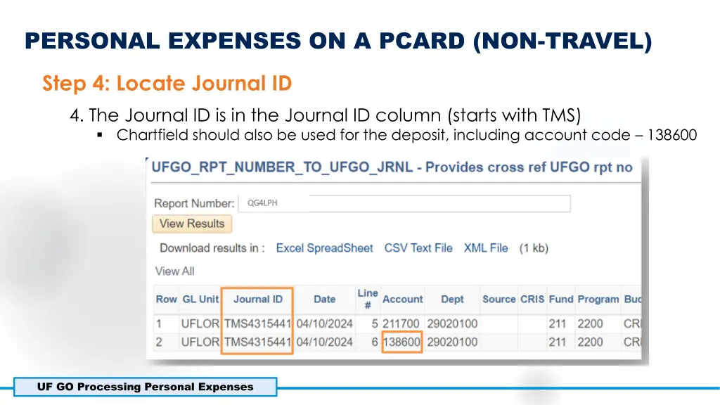 personal expenses on a pcard non travel 9