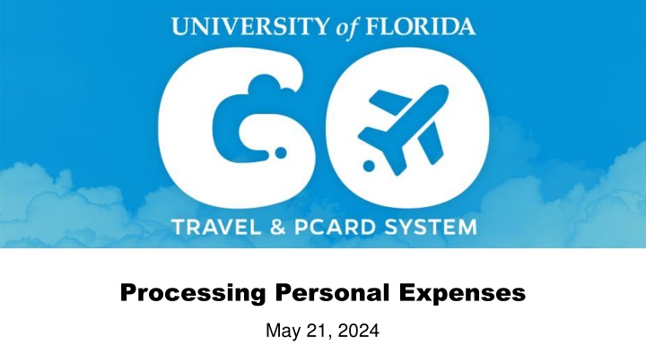 processing personal expenses