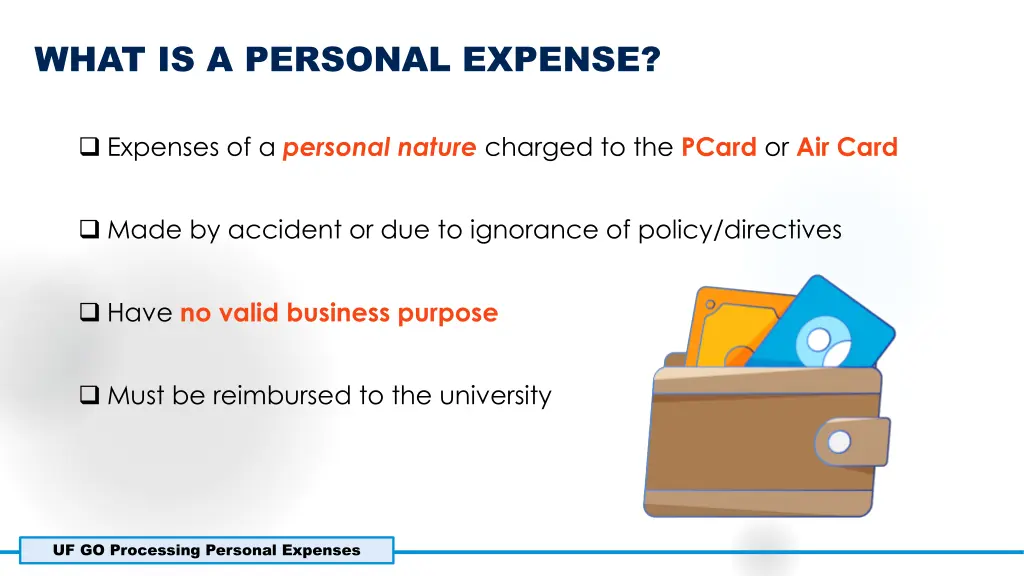 what is a personal expense