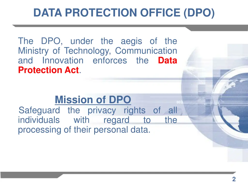 data protection office dpo