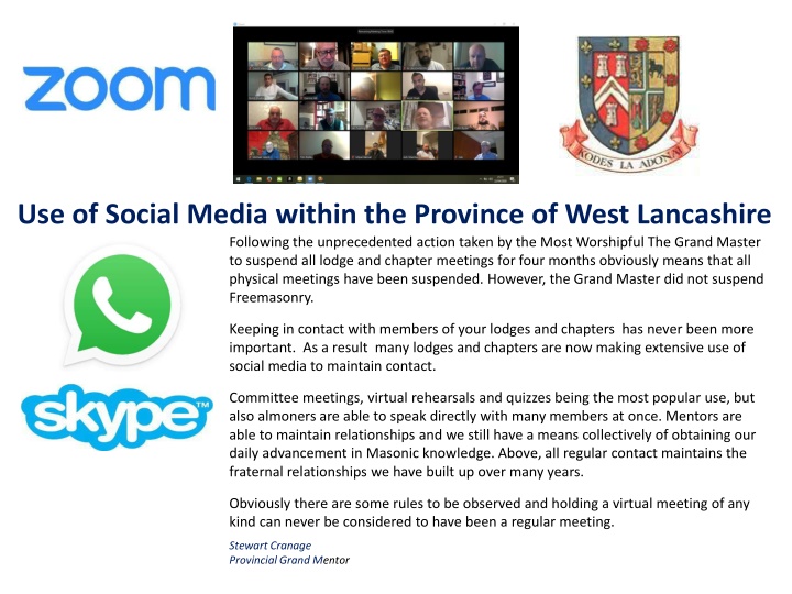 use of social media within the province of west