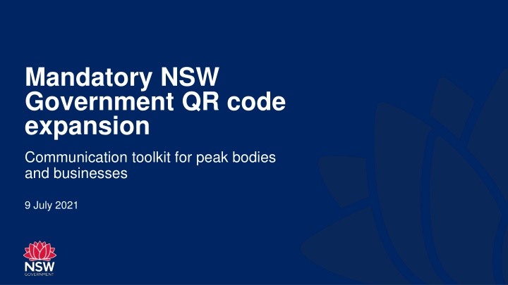 mandatory nsw government qr code expansion