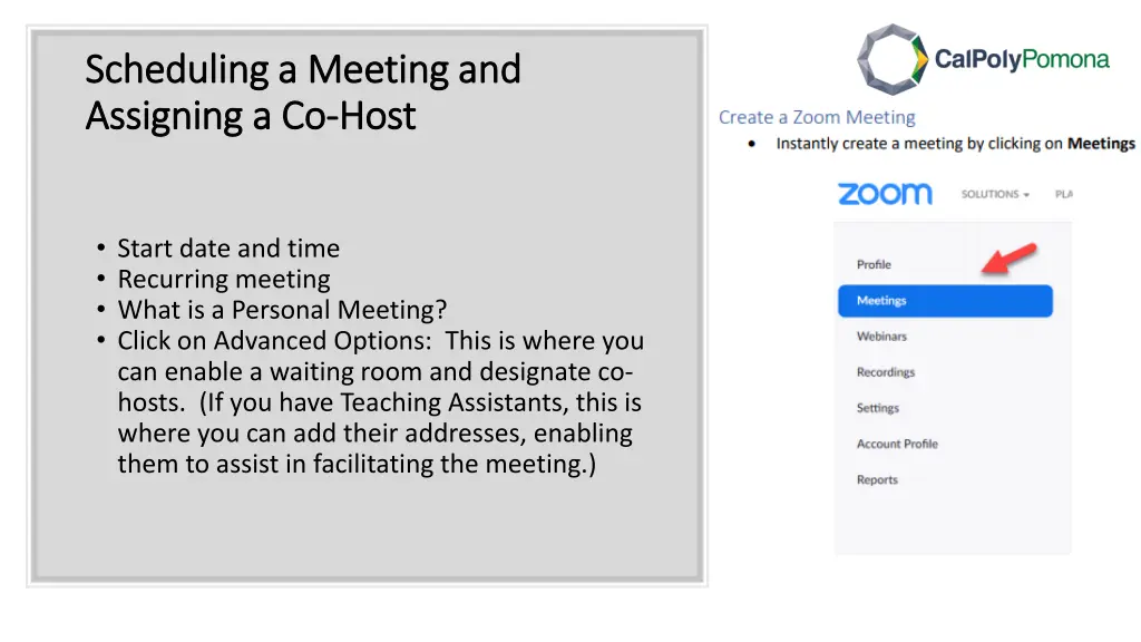 scheduling a meeting and scheduling a meeting